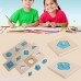 Ladaidra Montessori Shape Classification Puzzle Geometry Board Education Preschool Toys B07CVCNTG2